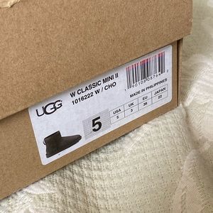 Classic mini boots brwn